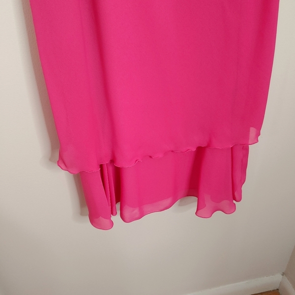 Benee by Lori Ann vintage 80s hot pink barbie dress set. Size 15-16 - Picture 7 of 14